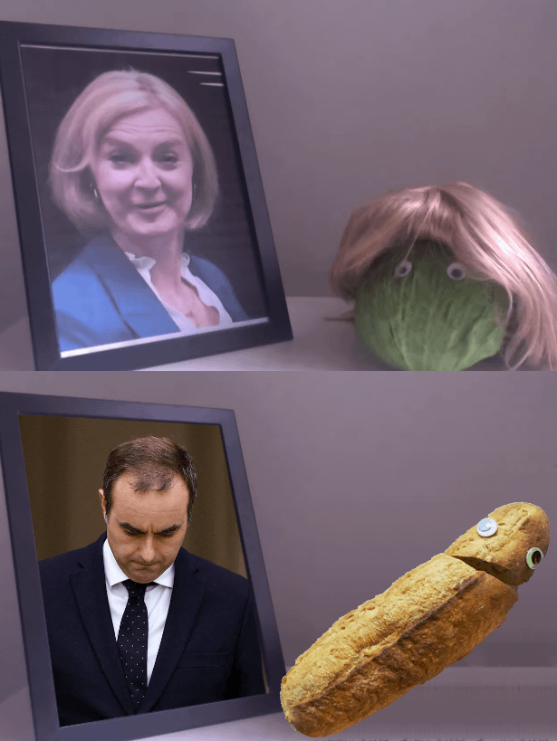 À quelque part entre tartine et crouton pour la soupe