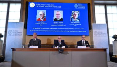 Three scientists at US universities win Nobel Prize in physics for advancing quantum technology