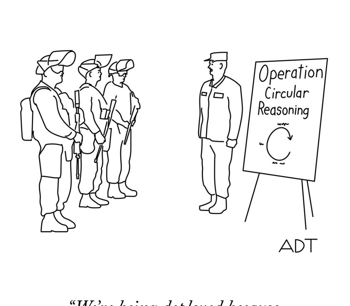 To quell a crisis, you need to create one