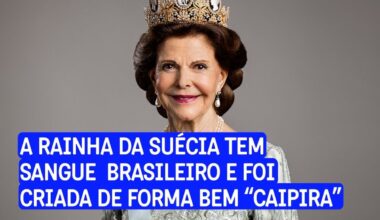 The Queen of Sweden has Brazilian blood, lived on a farm in the interior of São Paulo and grows jabuticaba in the castle as a symbol of her origins.