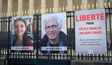 Iran court sentences 2 French citizens to long jail terms for spying for Israel, France