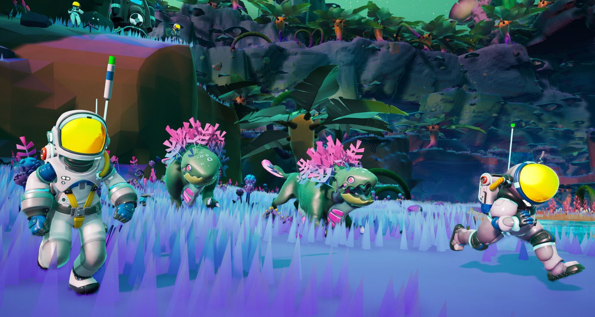 The first gameplay footage from Astroneer studio's next space game looks like co-op chaos on colorful planets, but I'm not crazy about the idea of timed missions in a hangout game