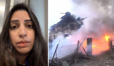 Dadgostar under ryska attacken: Var i skyddsrummet i flera timmar