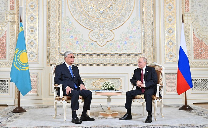 Meeting with President of Kazakhstan Kassym-Jomart Tokayev • President of Russia