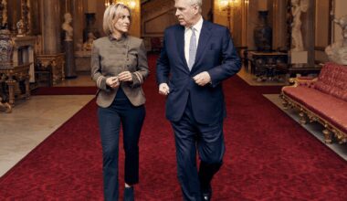 READY FOR MY CLOSE-UP: Prince Andrew with Emily Maitlis before that BBC interview