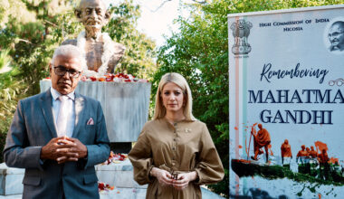 cover Ghandi’s teachings a guiding beacon, Demetriou says