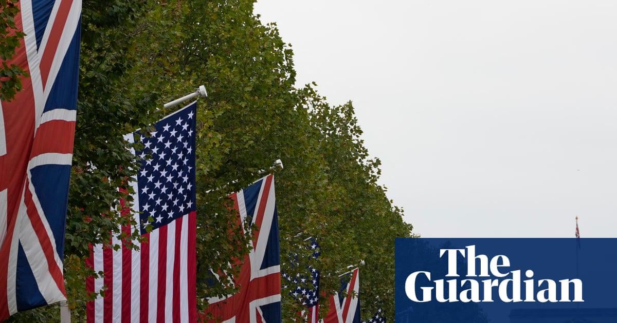 Stars and stripes flags for Trump UK visit had to be changed for brighter red