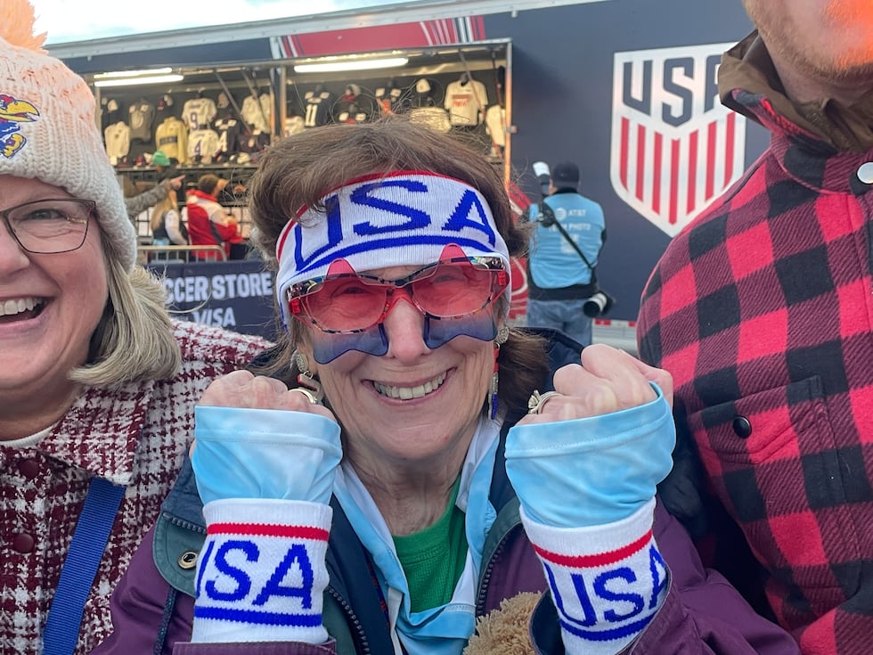 Mom came to match with her five adult children.