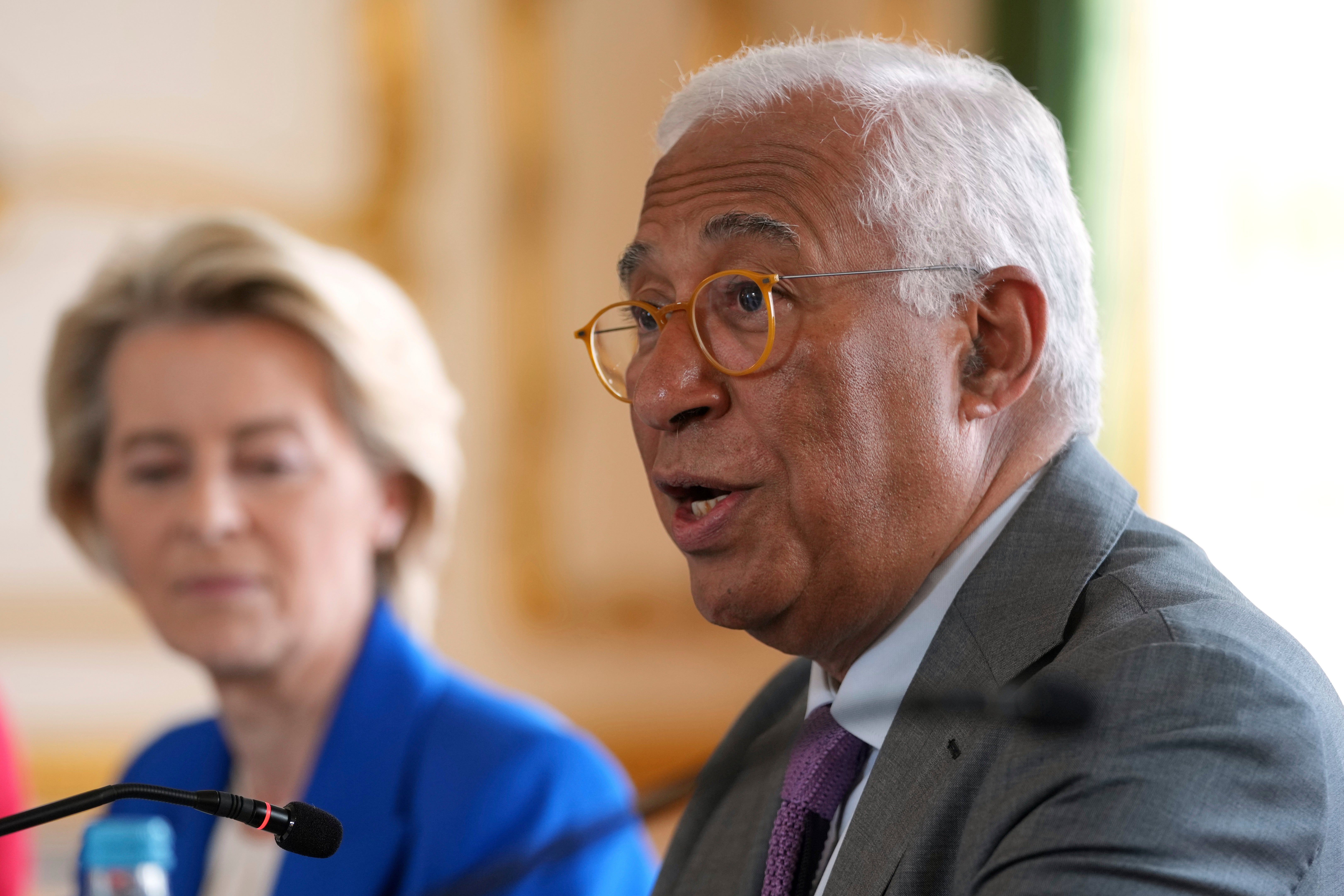 European Council President Antonio Costa