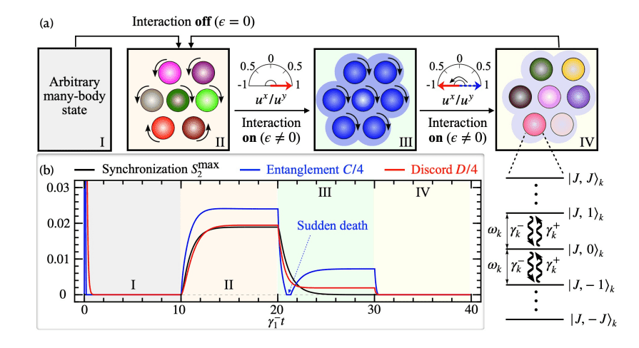 Spin Oscillator Networks Demonstrate Universal Quantum Synchronization Tuning to Complete Blockade