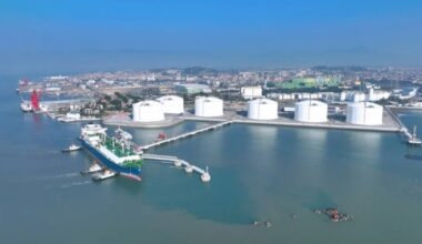 China’s gas imports drop in September