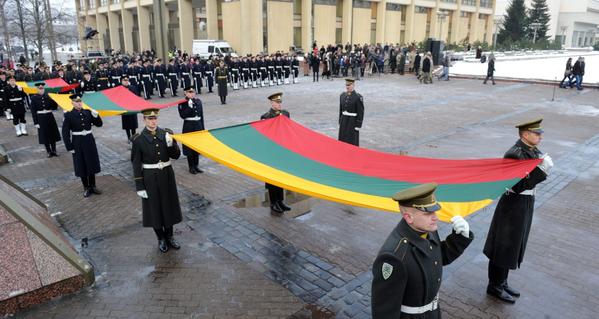 Commemoration of the Day of the Defenders of Freedom on January 13, 2010 in Vilnius, Lithuania