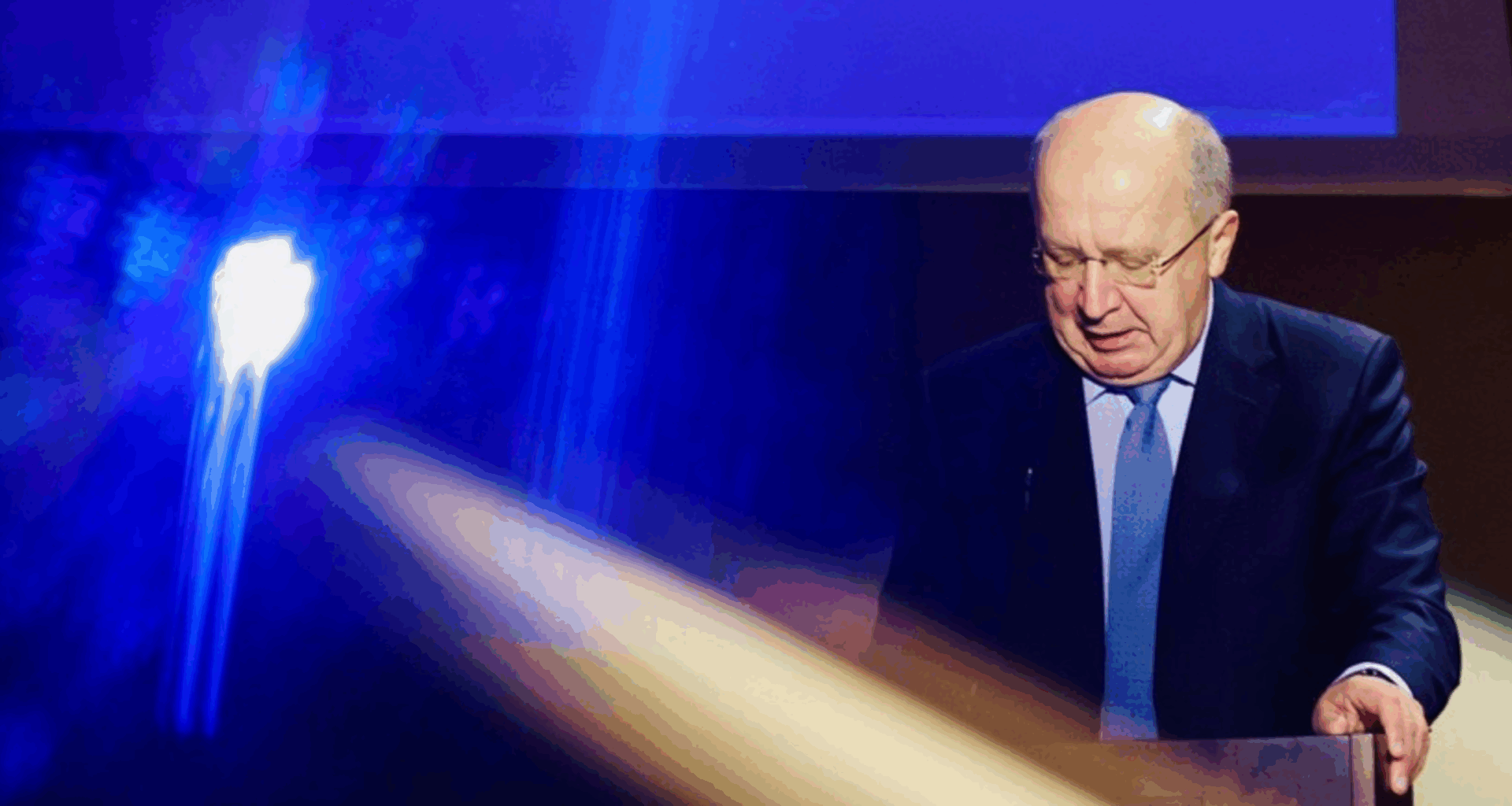 European Commissioner for Defence and Space Andrius Kubilius speaking at the Space for European Resilience conference in Brussels.