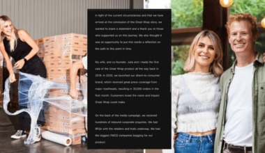 Sustainable packaging startup Great Wrap collapses under $39m debt