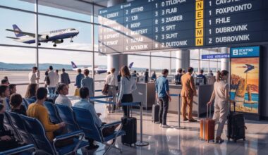Croatia leads european flight growth