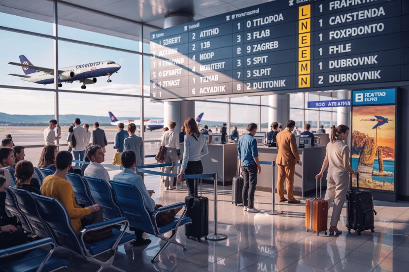 Croatia leads european flight growth