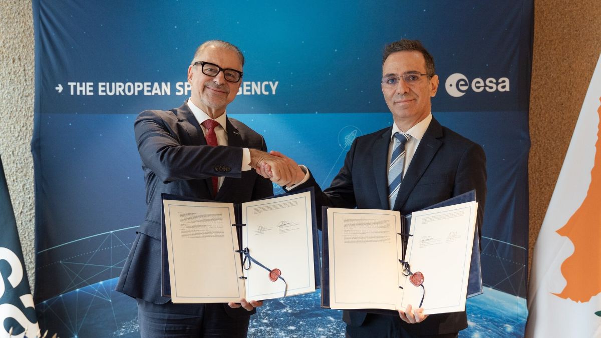 Cyprus signs Associate Agreement Source ESA