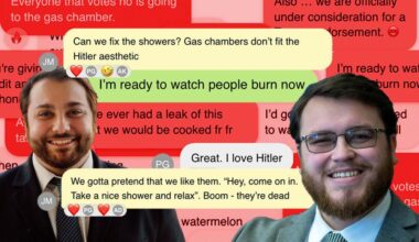 ‘If We Ever Had a Leak of This Chat We’d Be Cooked’: Thousands of Leaked GOP Messages Praise Hitler, Cheer Gas Chambers, and Spread Open Racism