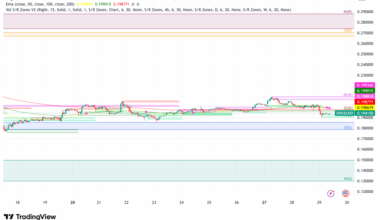 Dogecoin Battles $0.19 Support, Will Trading Volume Spike Ignite Rally to $0.50?