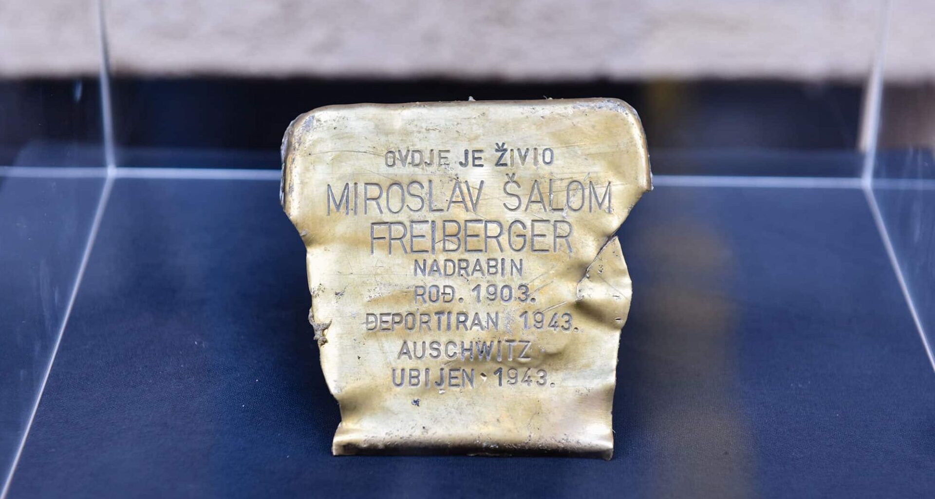 Emotional Damage: Croatia's Holocaust Memorial Stones Fall Victim to Vandalism