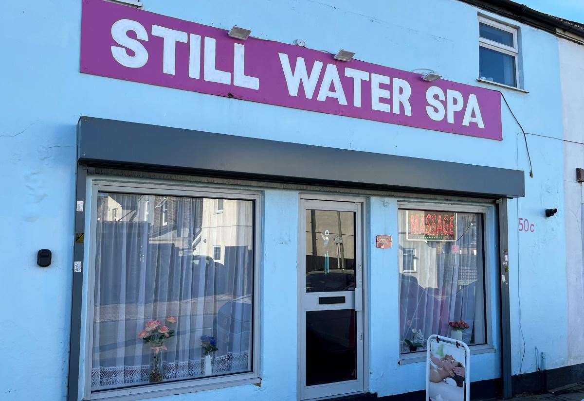 Naked man and masseuse found after immigration officers visit Still Water Spa in Bromley