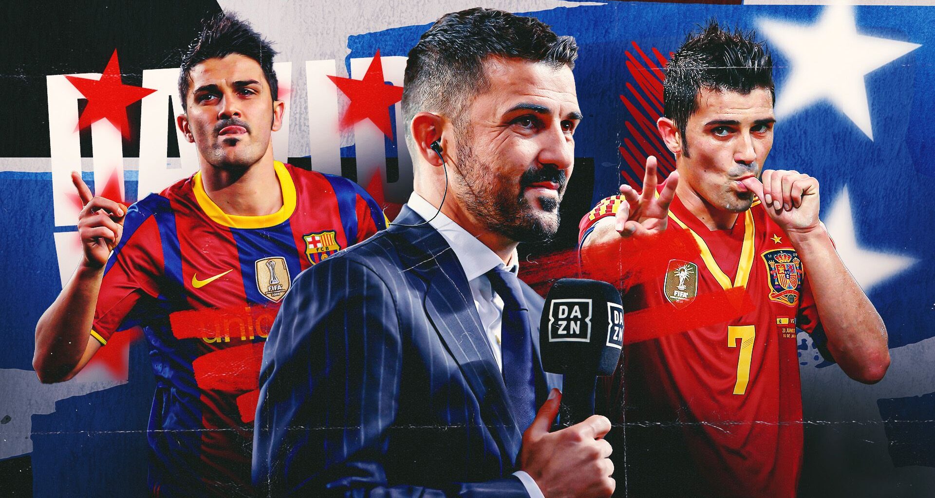 David Villa DAZN