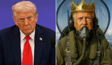 Donald Trump Posts AI Video of Himself Bombing Protesters