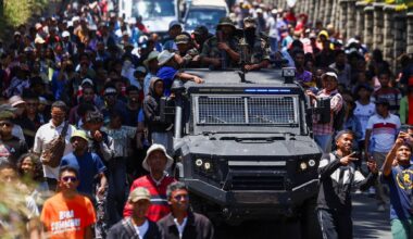 Madagascar's president has left the country on French military plane - French radio RFI