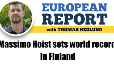 Massimo Hoist sets world record in Finland