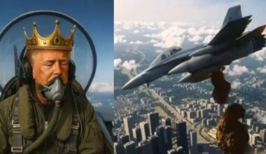 Trump Shares AI Clip of Himself as King Attacking Protesters With Feces