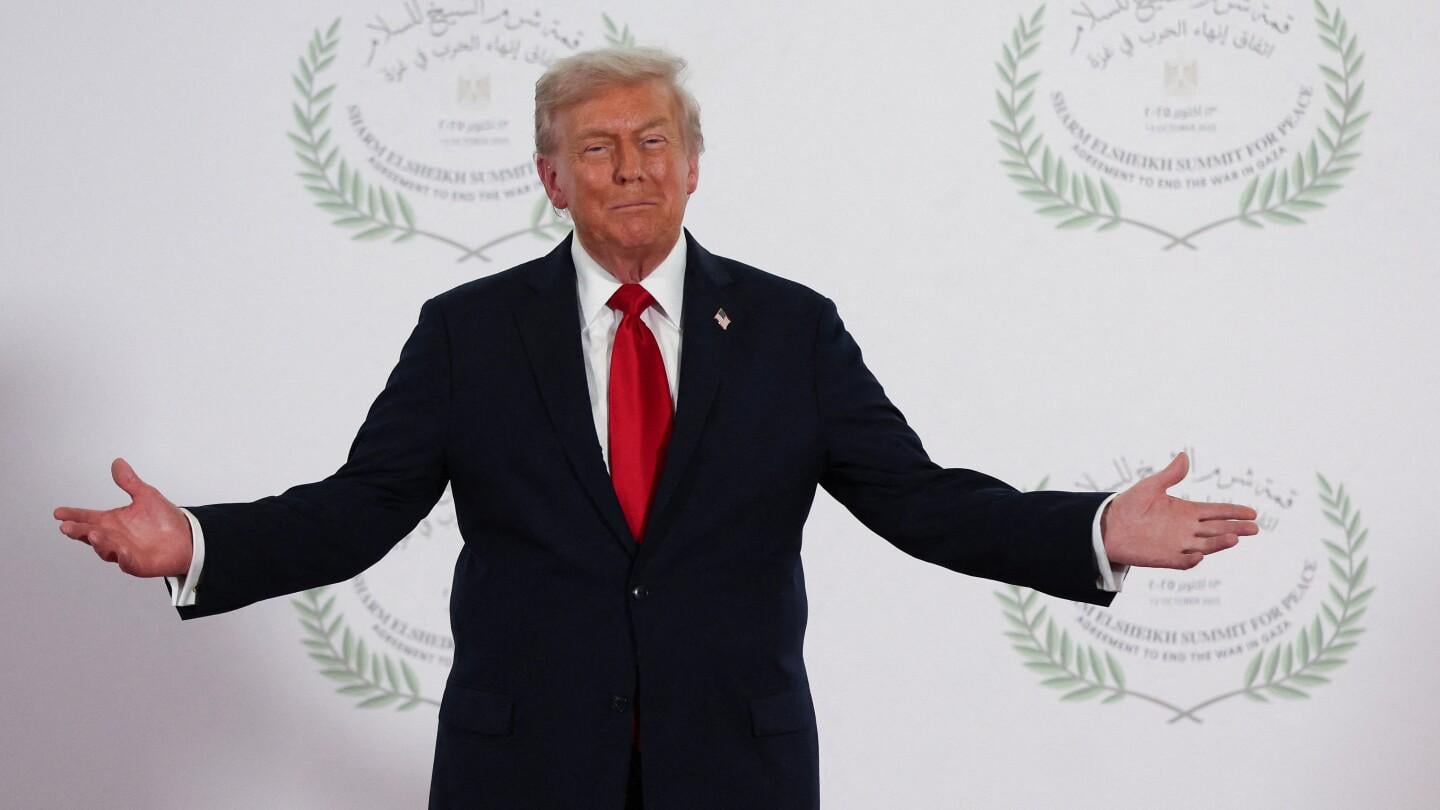 How Trump's approval shifted after the ceasefire in Gaza, according to a new AP-NORC poll