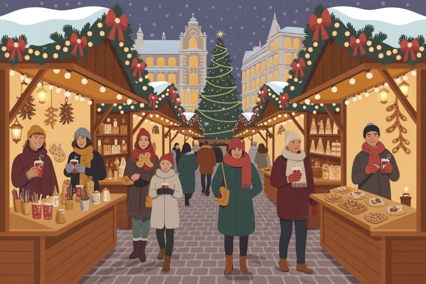 Travel to Europe Holiday Markets for a Magical Experience