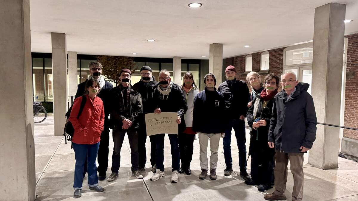 Lierenaren protesteren tegen nieuwe regels rond manifestaties: “Het is een democratisch recht”