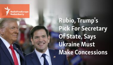 Rubio, Trump's Pick For Secretary Of State, Says Ukraine Must Make Concessions