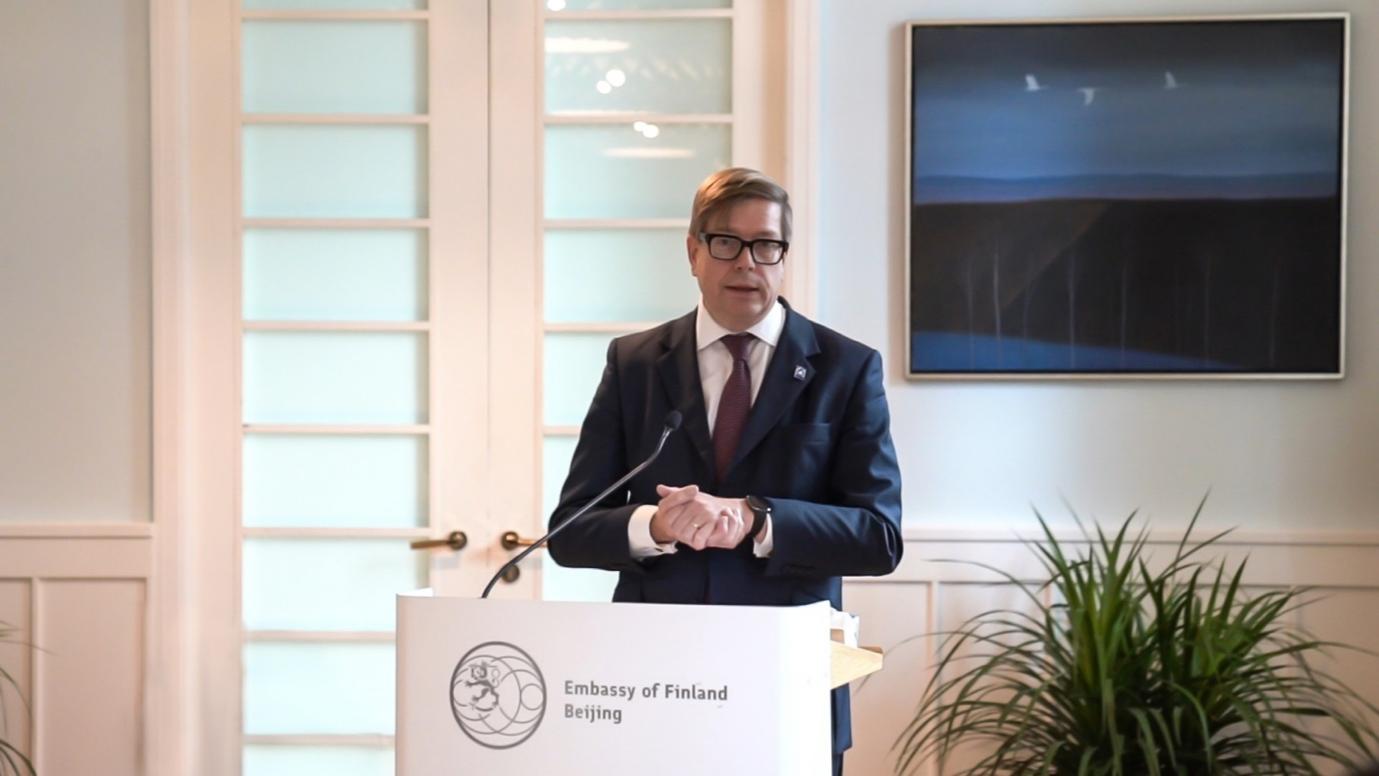 Finland to strengthen China partnership, deepen multi-area cooperation in years to come: Finnish senior official