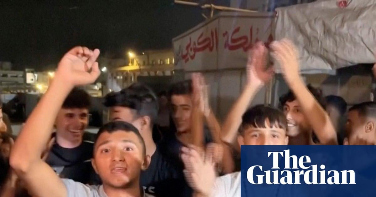 ‘Historic moments’: Palestinians and Israelis celebrate peace deal