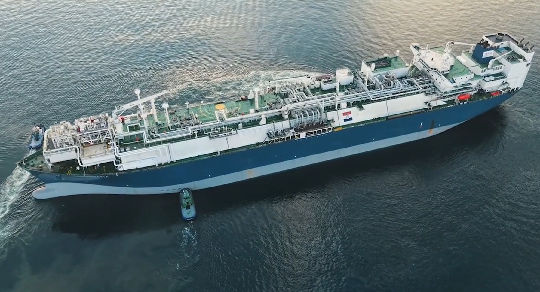 Croatian FSRU’s regas overhaul completed at Turkish shipyard