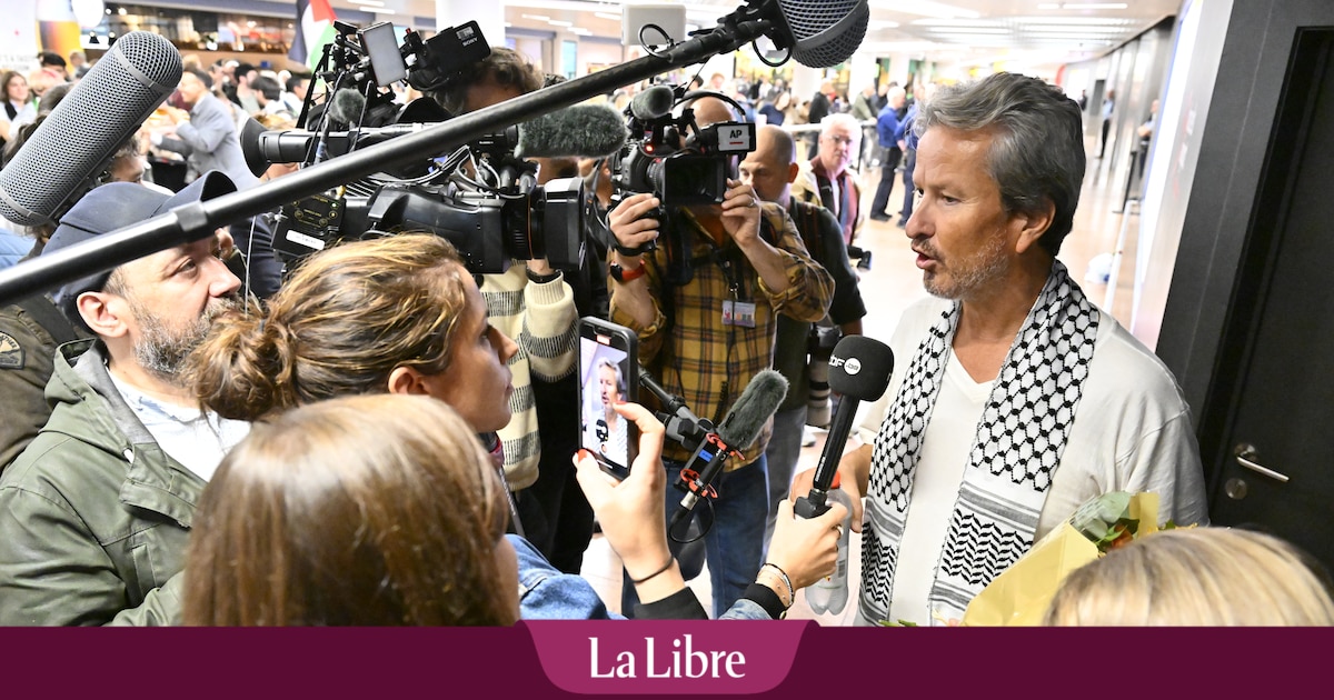 "Un régime carcéral digne d'un camp de concentration" : de retour d'Israël, Alexis Deswaef suscite l'émoi en évoquant ses conditions de détention