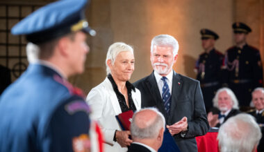 Navratilova receives highest state honor from Czech president