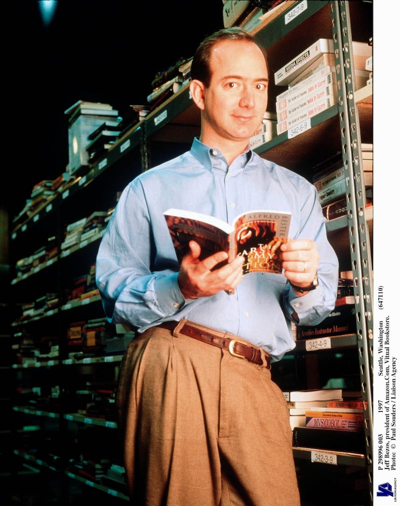 Bezos in 1997, when he was 33