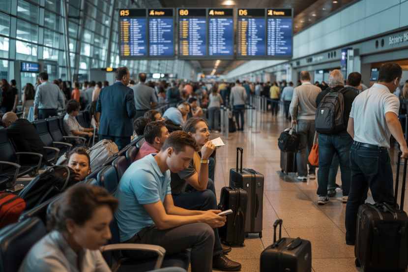 Travelers Impacted Across Germany as Air Europa, Lufthansa, CityJet, and SunExpress Face 235 Delays and 43 Cancellations, Affecting Berlin-Brandenburg, Frankfurt, and Munich Airports