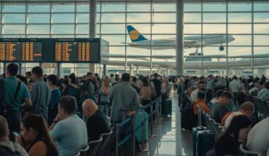 Germany Experiences Travel Setback as Lufthansa, German Airways, Cityjet, BA CityFlyer, and Other Airlines Face 11 Cancellations and 205 Delays, Impacting Frankfurt and Stuttgart Echterdingen Airports