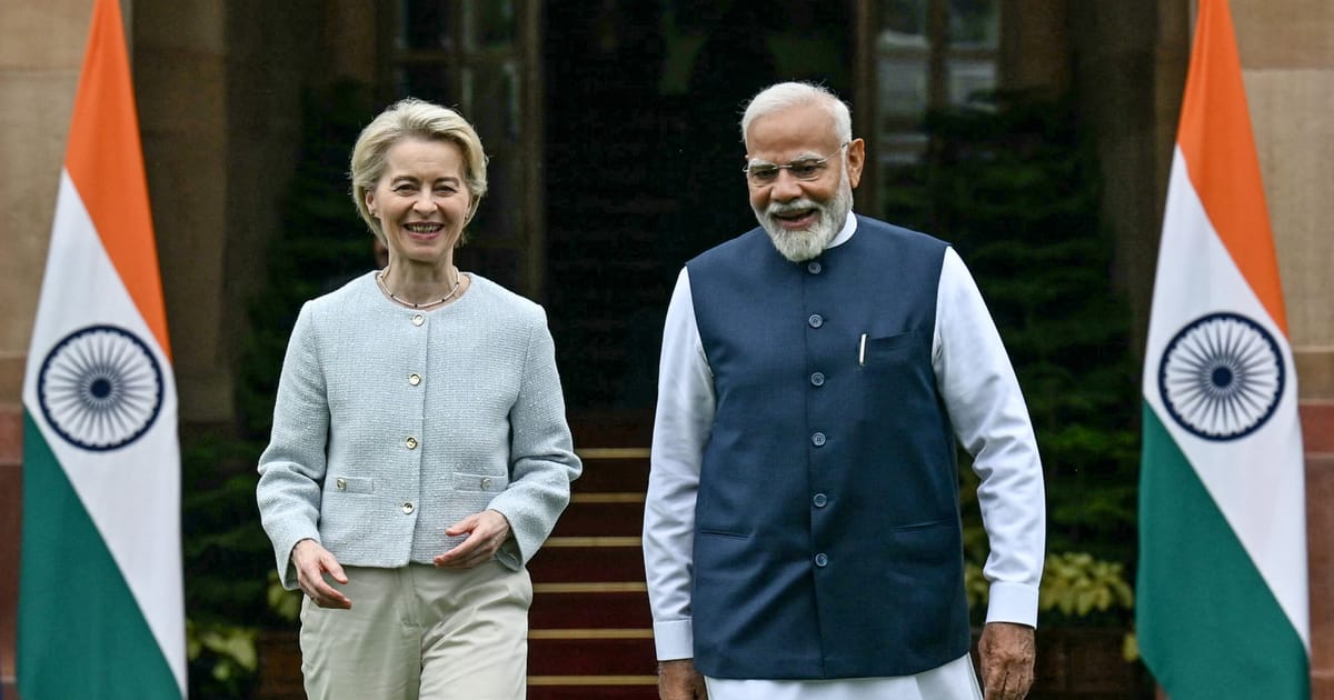 5 things to watch as EU-India trade talks enter home stretch  – POLITICO