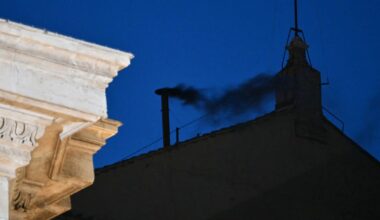 Conclave kicks off with black smoke after fractious week of lobbying and intrigue – POLITICO