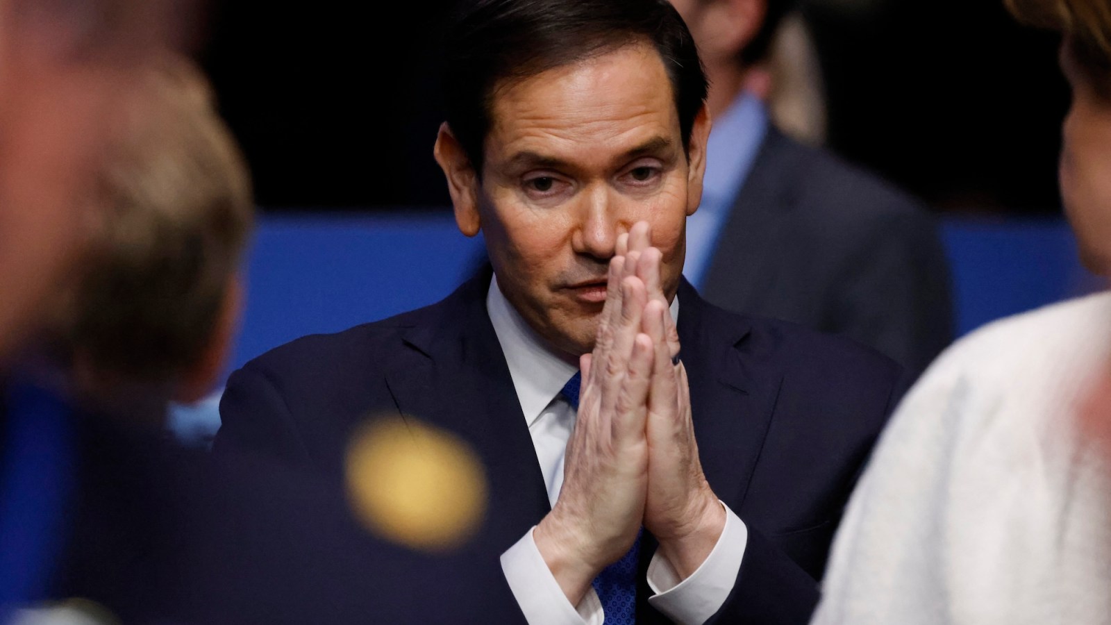 Rubio Desperately Tries to Spin Trump's Putin Flop