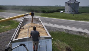 Farmers are struggling due to tariffs. Trump officials have proposed at least $10 billion in aid to provide relief to the agriculture sector.