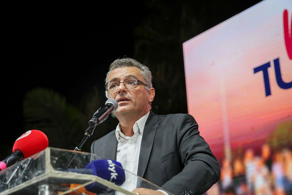Main opposition party candidate Tufan Erhurman launches presidential campaign in TRNC