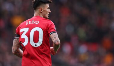 Slovenia star excited by what Benjamin Sesko has shown for Manchester United recently, 'it's true that...'