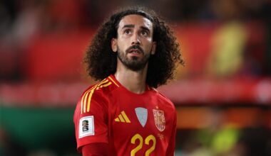 How Chelsea's Marc Cucurella got on for Spain on international duty against Khvicha Kvaratskhelia