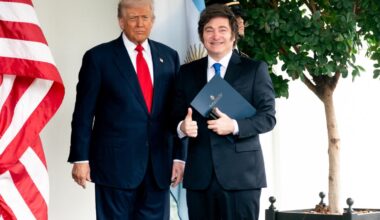 Trump administration plans to double $20 billion aid to Argentina – NBC4 Washington